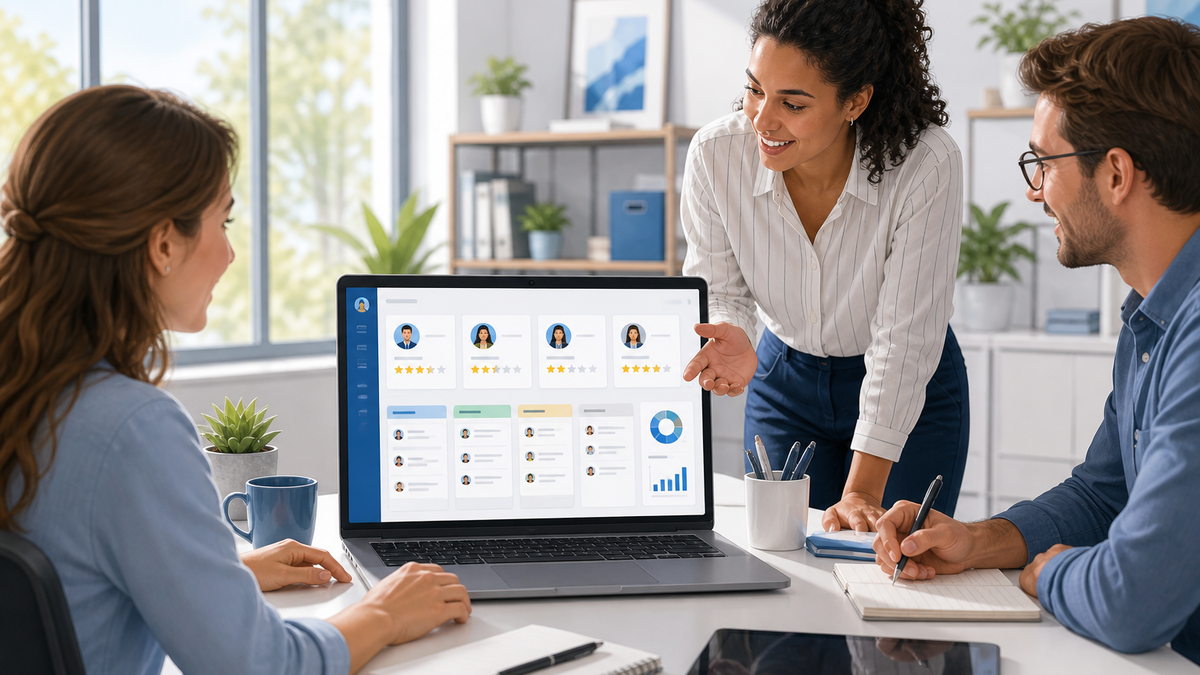Manage customer inquiries and review cases in one place